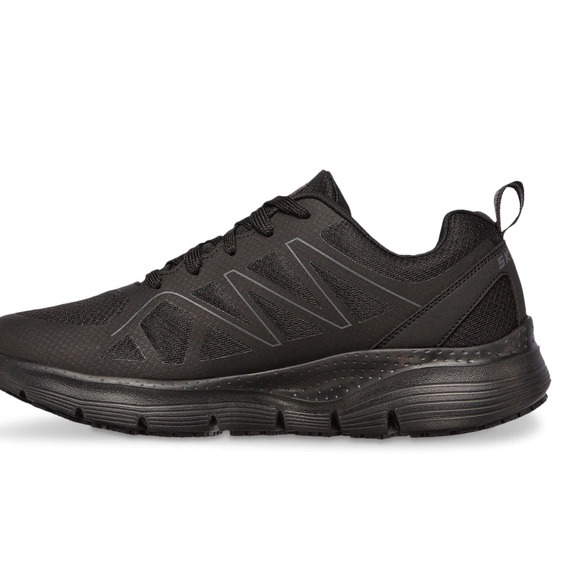 SKECHERS AXTELL ARCH FIT WORK MENS SNEAKER - Picture 2 of 8